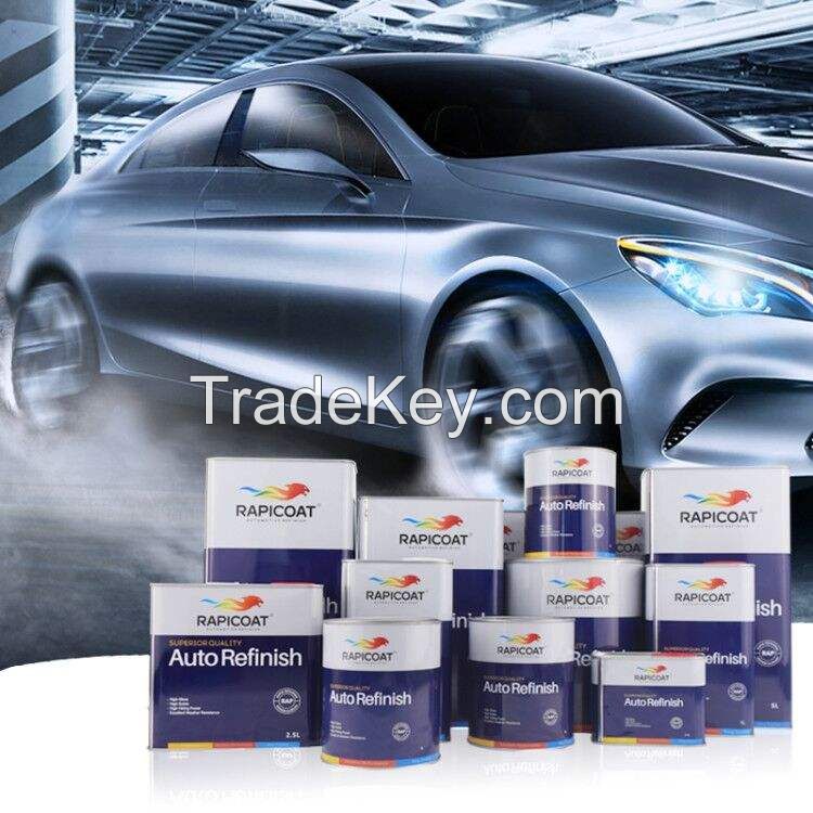 Esay Sanding 2k Mixing Clear Coat High Gloss With Fast Dry Hardener Automotive Paint Accurate Color Match Competitive Price