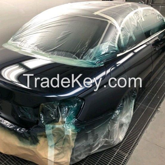 Auto Paints Factory Supplier Automotive Spray Coating 2K Deep Black High Glossy High Hiding Power Car Paint Auto Paint