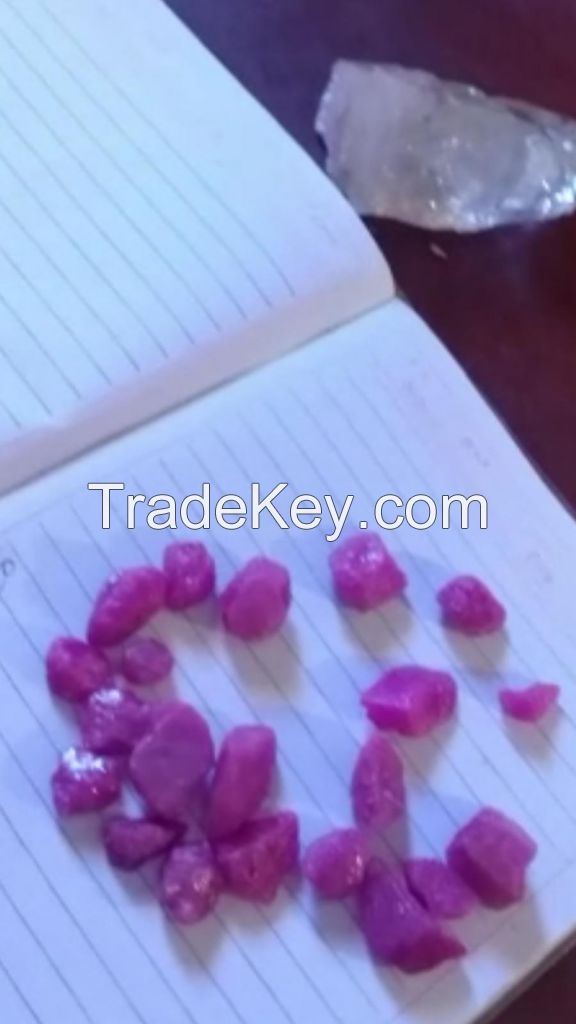 Rough Ruby Gemstone