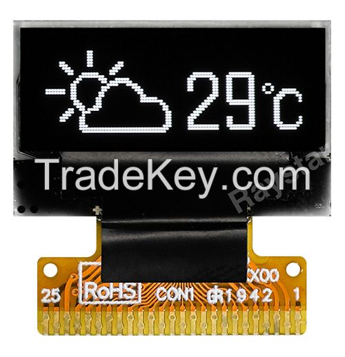 0.68&quot;, 96x32 Graphic OLED Display - Raystar Optronics