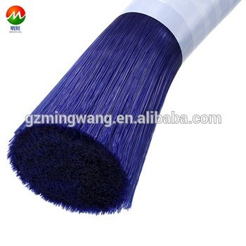 Hot-sale straight curved bristle nylon PA 6 66 610 612 PBT brush filament for hair brushes