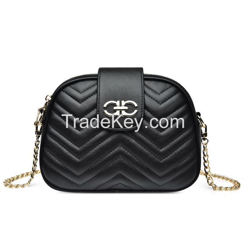 Stylish shoulder bag Pure color  joker