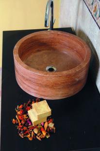 Bathroom Travertine Vessel Sink Bowl