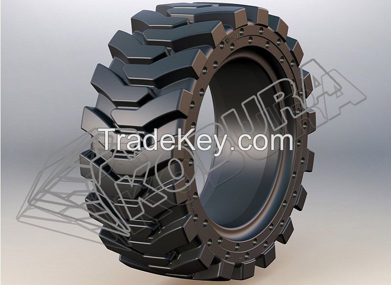 Telehandler Solid Tires