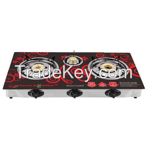 3 Burner Automatic LPG Gas Stove