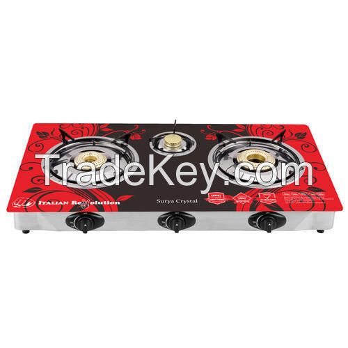 3 Burner Automatic LPG Gas Stove