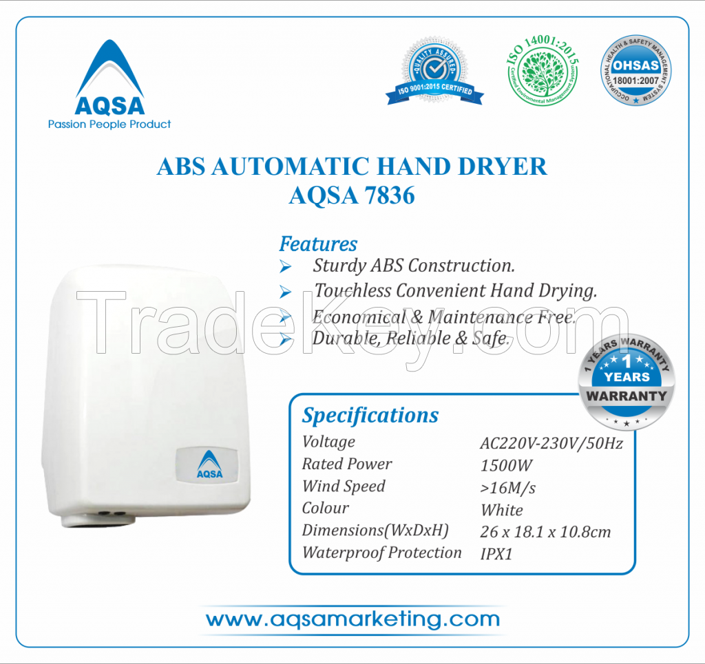 ABS Automatic Hand Dryer