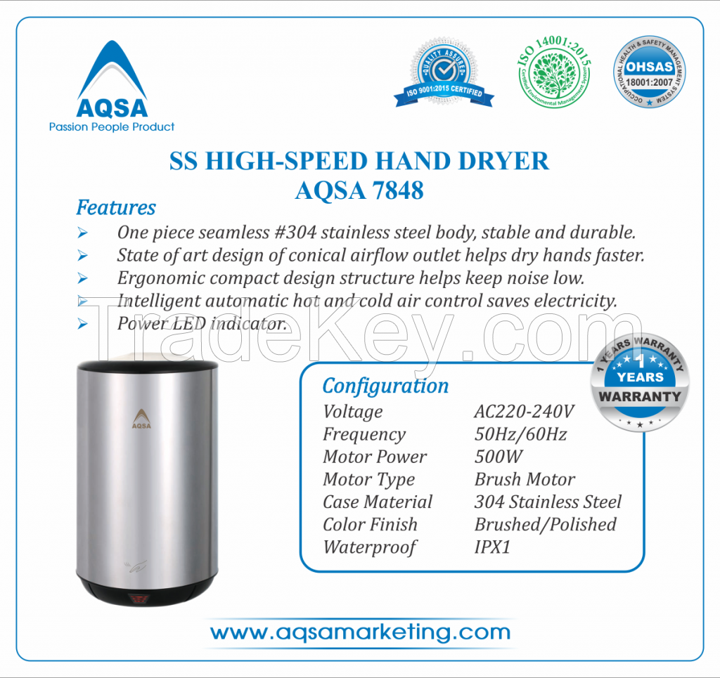 Ss High-speed Hand Dryer