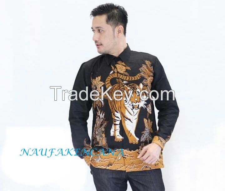 Batik - Men's batik shirt - Men's Fashion - Motif Lion