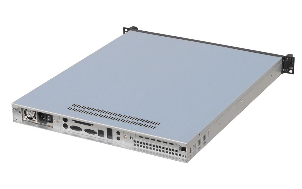 1U Server Chassis Server case 4 standard 3.5" HDD or 8 x 2.5" HDD/SSD.