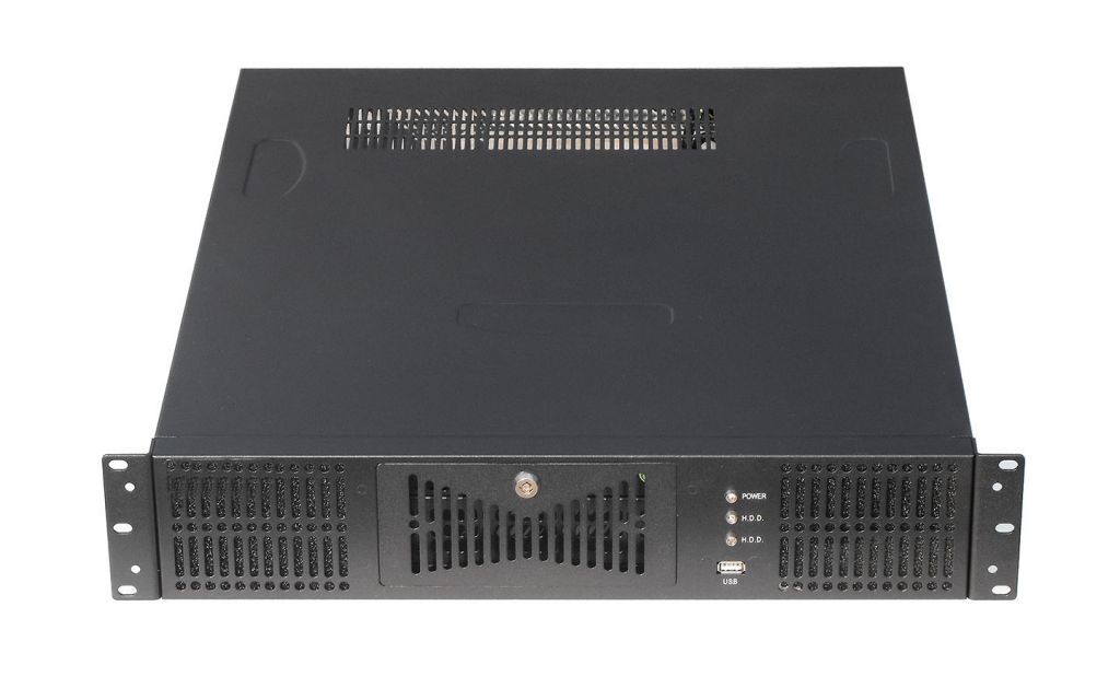 2U Server case chassis,1.0mm SGCC Zinc-Coated Steel Srorage,monitoring,indusreial and telecommunication etc