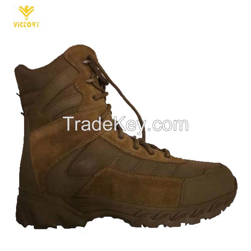 8 inch tactical military boots,men leather work hiking boots for sell