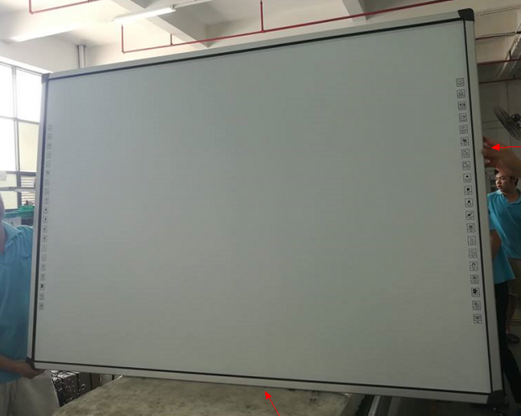 Smart board USB interactive whiteboard with projector for school