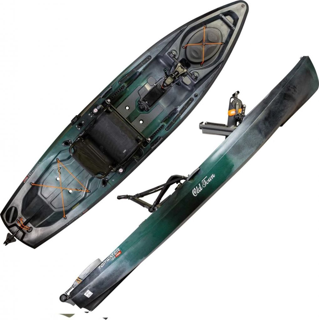 Old Town Topwater 120 Pdl Angler Kayak