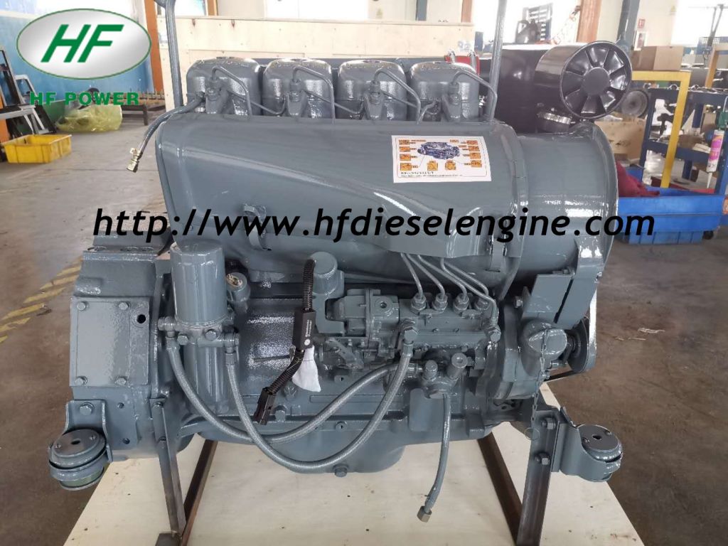 F4L912 4-cylinder 4-stroke air-cooled diesel engine 