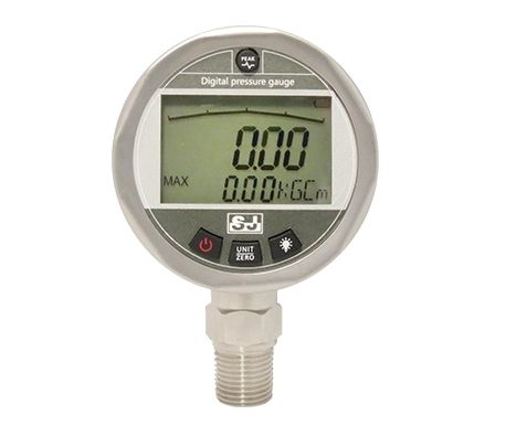 LCD digital display pressure gauge