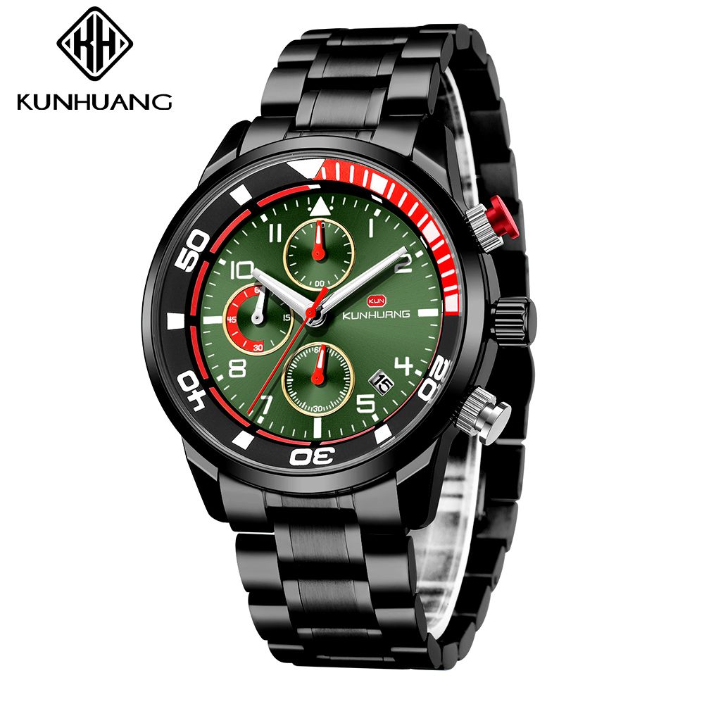More Accurate Timing Men Quartz Watches 30 Meters Waterproof Custom Logo Acceptable Luxury Wristwatches For Business Men