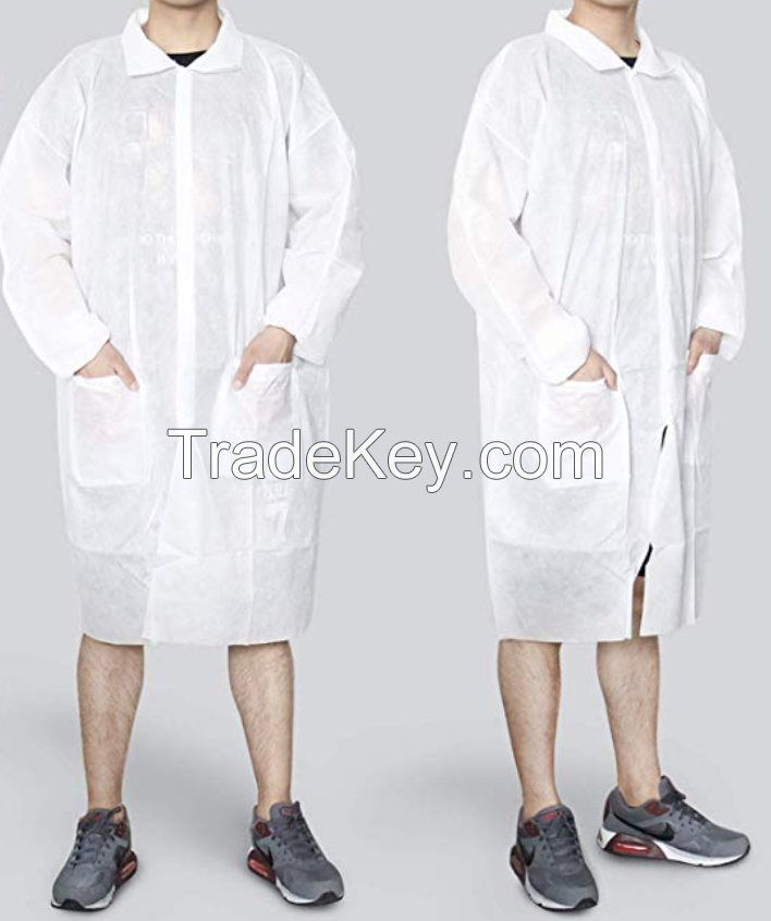 Disposable lab coat