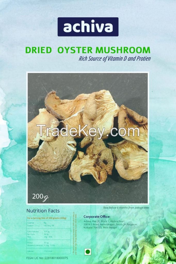 Dried Oyster Mushrooms