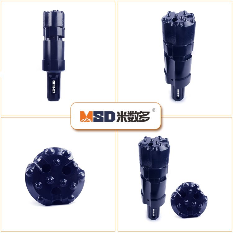 CIR110 Drilling Tools Symmetric Drill Bits with Casing Tube