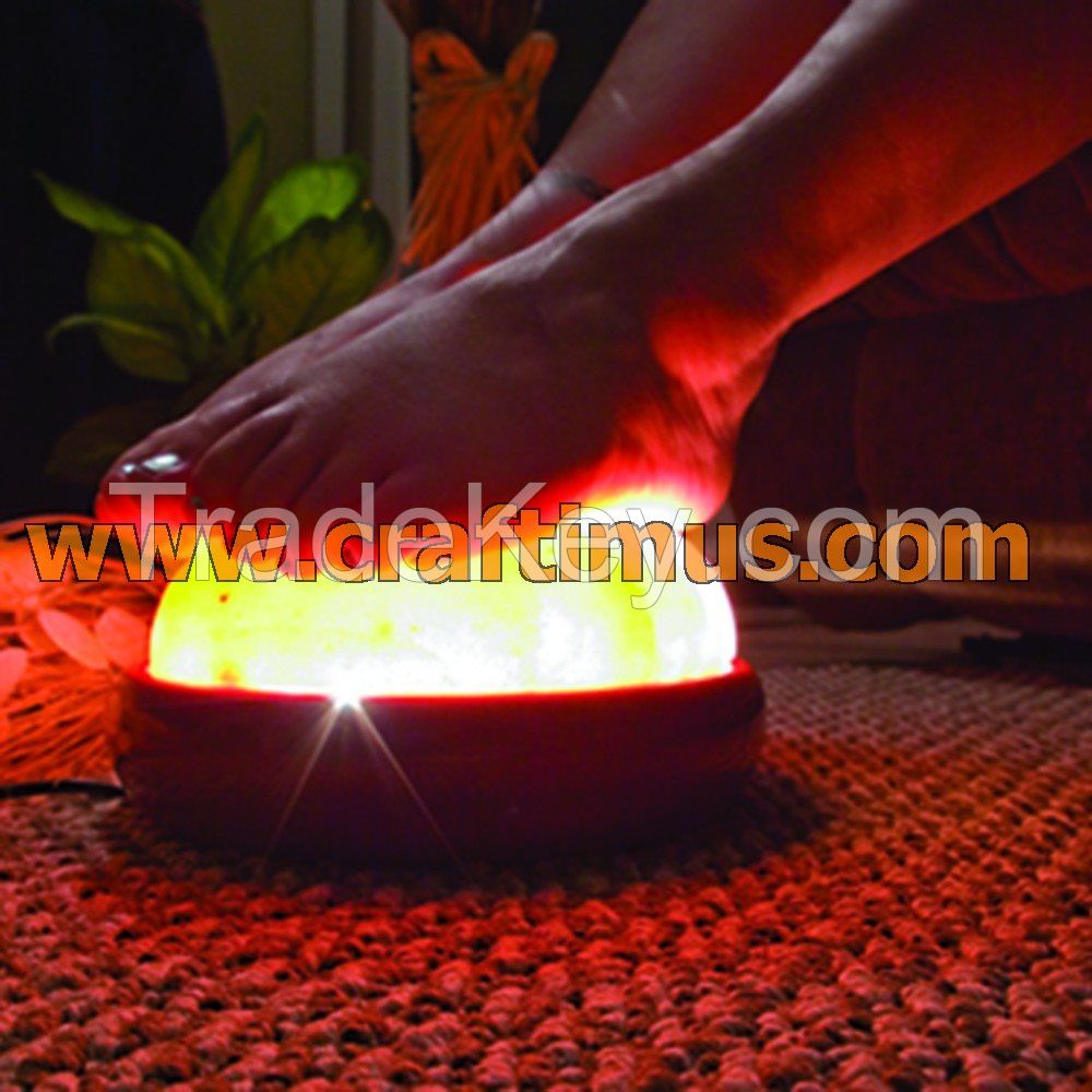 Himalayan Salt foot lamp