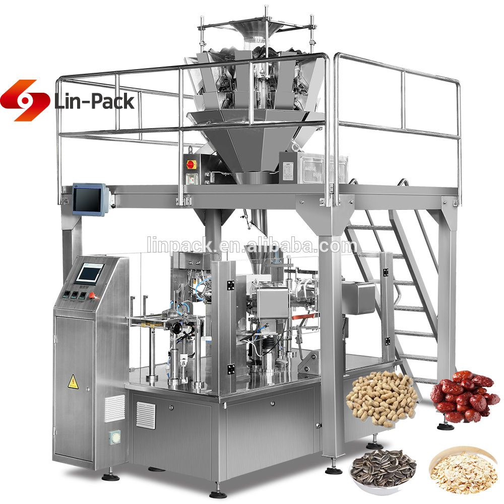 Automatic dried meat packing machine for beef jerky
