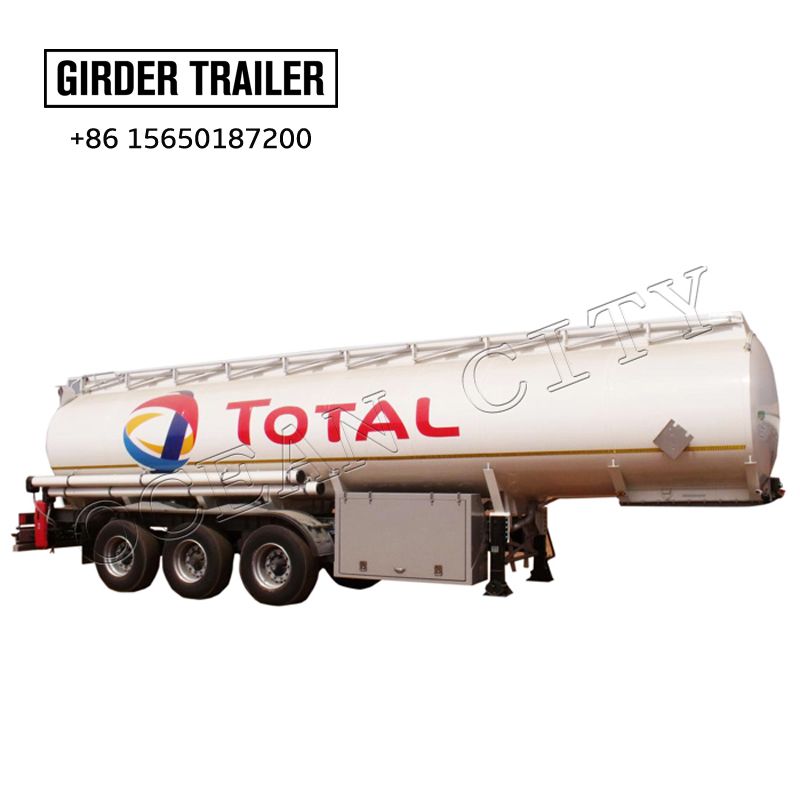 Heavy duty customized 3 axles fuel oil tank semi trailer for sale