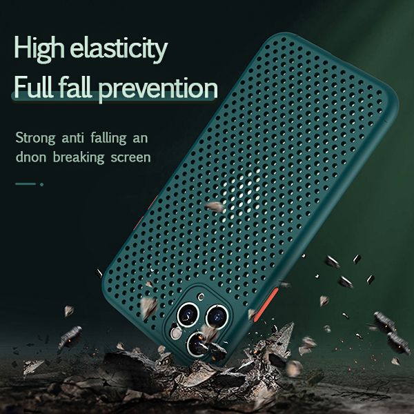 Cooling Breathable Design Soft TPU Mobile Phone case