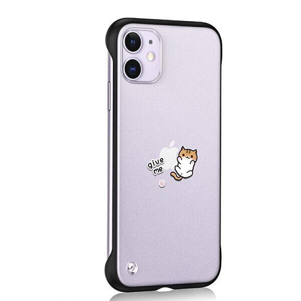 Customized print pattern Frame-Less mobile phone case