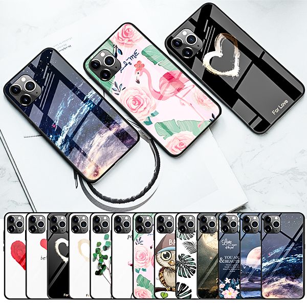 Tempered Glass back panel mobile phone case