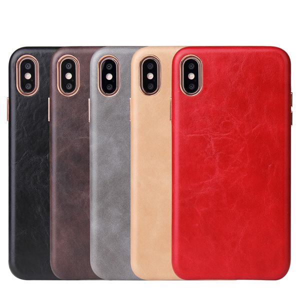 Slim thin PU Leather mobile Phone Case