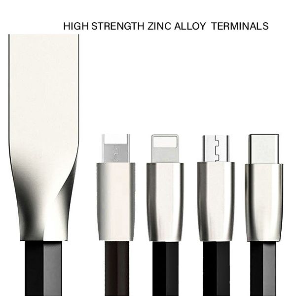 Zinc Alloy universal USB charging Cable And DataTransfer