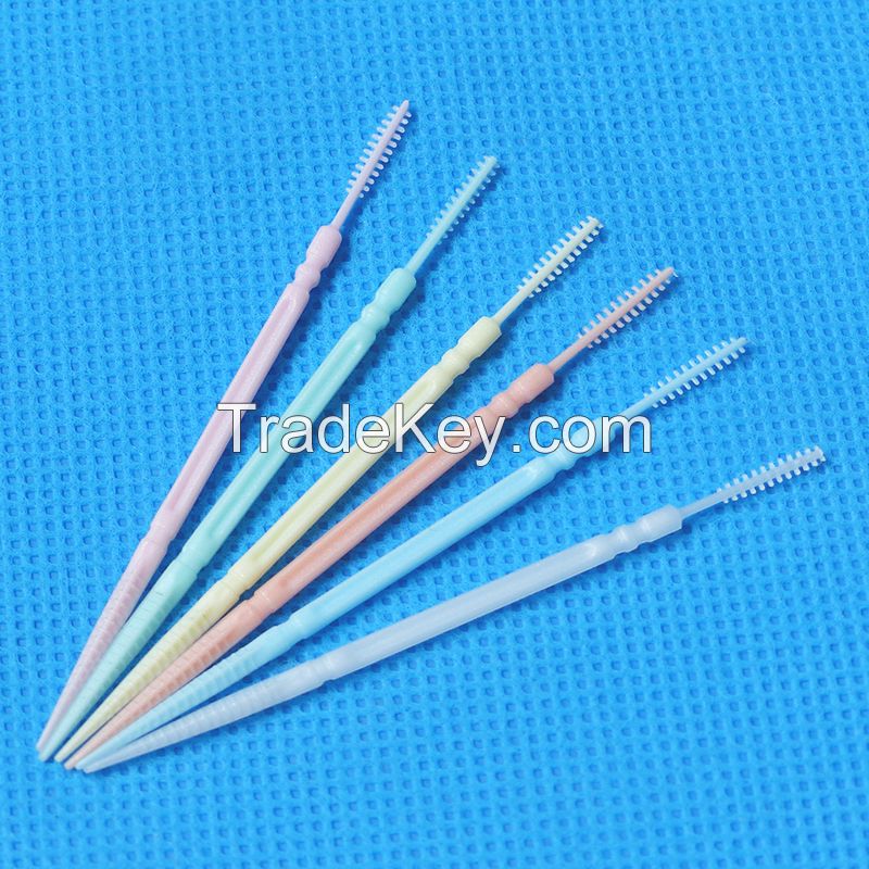 1000 Picks Tooth Cleaning Device Fancy Mint Colored Bulk Best Round Stick Flavor Plastic Dental Toothpick 