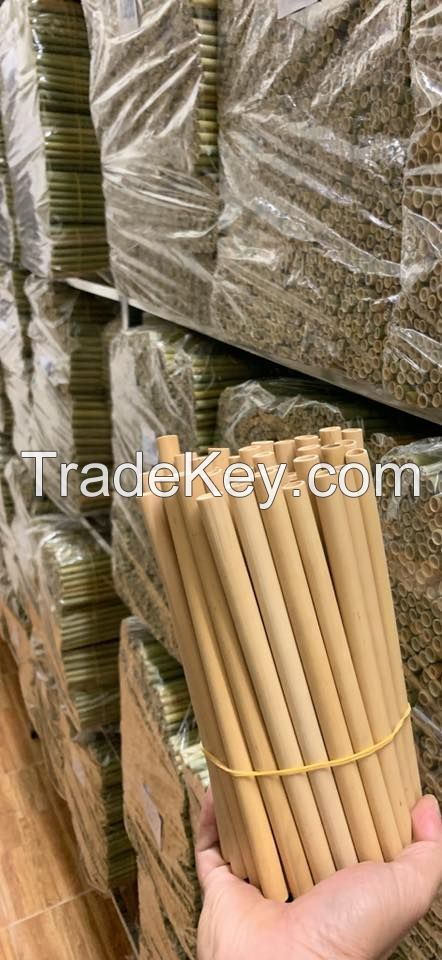 100% Natural Biodegradable Bamboo Straws