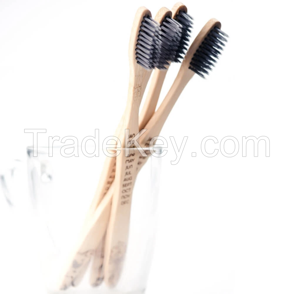 Herbal Biodegradable Bamboo Toothbrush