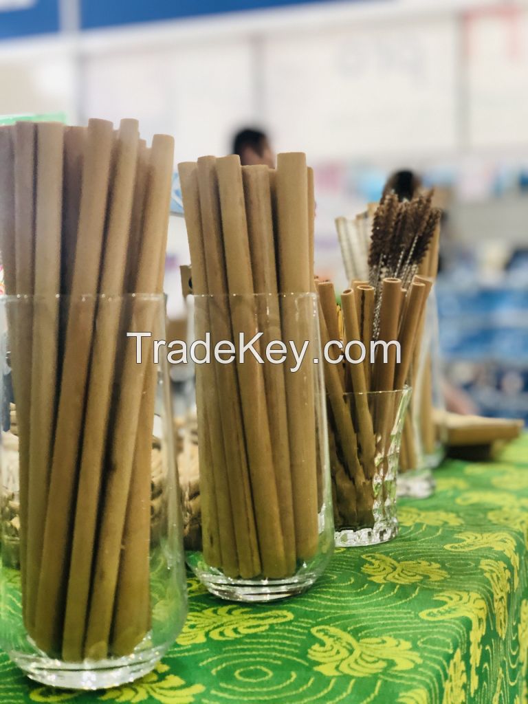 Natural Reusable Bamboo Straw