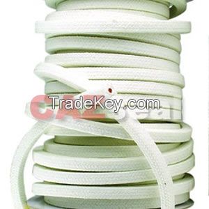 White Aramid Fiber Packing with rubber core