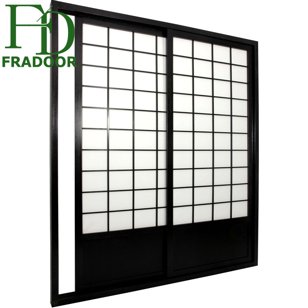 Hotel Japanese Style Shoji Wood Screen Door with Waterproof Paper