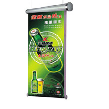 electric roll up banner