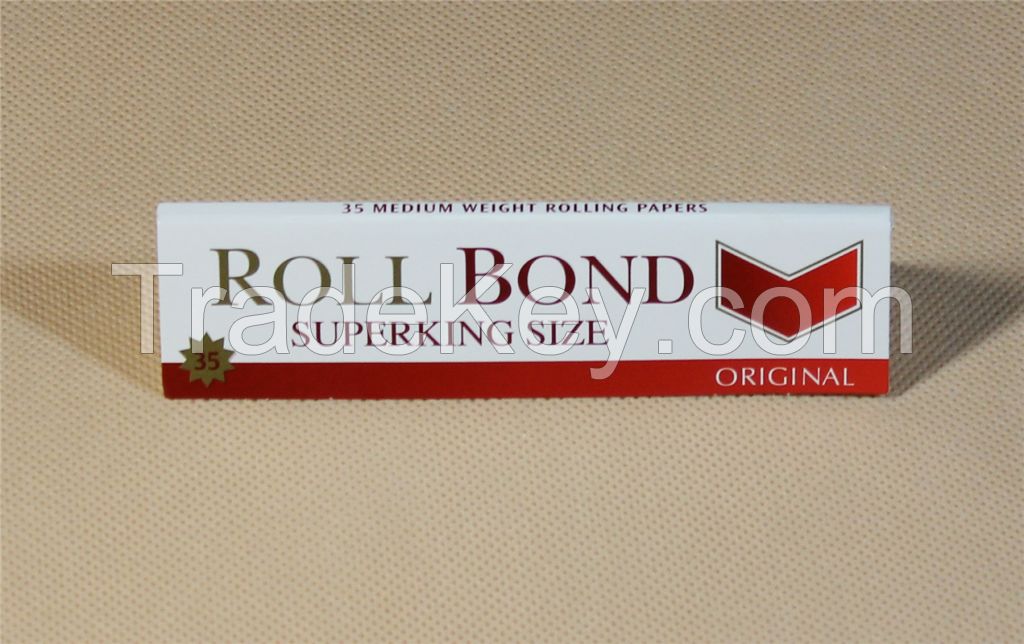 superking size white rolling paper