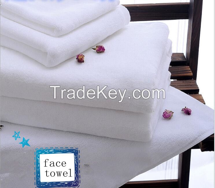 White color, 100% cotton hotel face towel