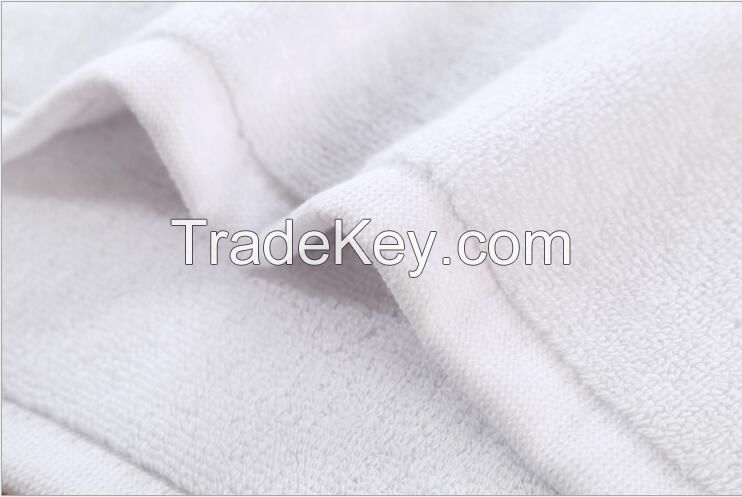 White 100% cotton hotel Hand towel, square Towel
