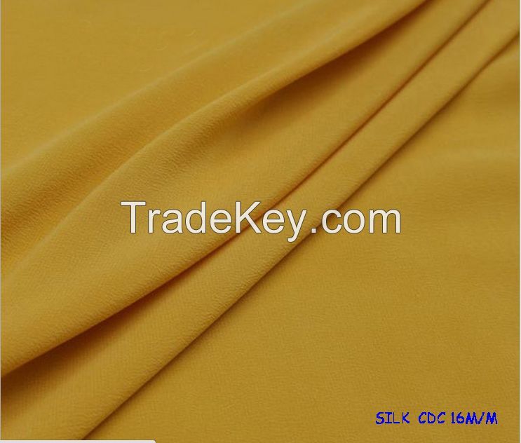 100% Silk crepe de chine fabric