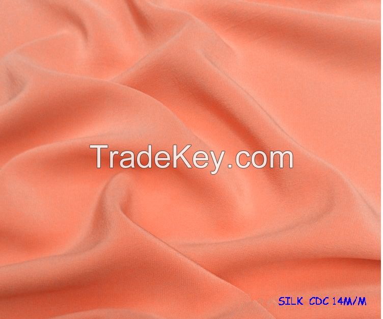 100% Silk crepe de chine fabric