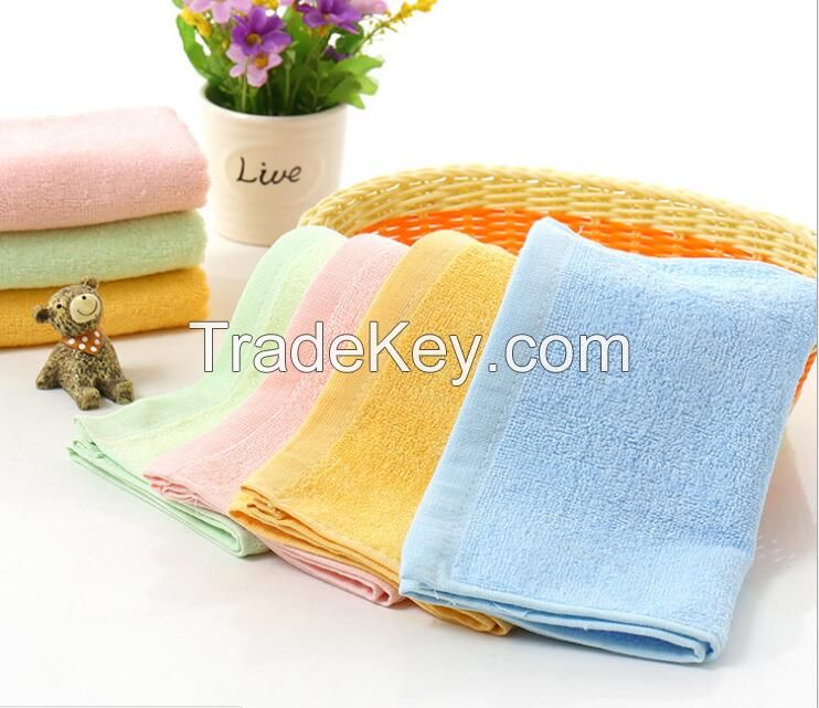 Bamboo fiber face towel, Bamboo towel