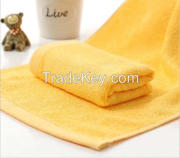 Bamboo fiber face towel, Bamboo towel