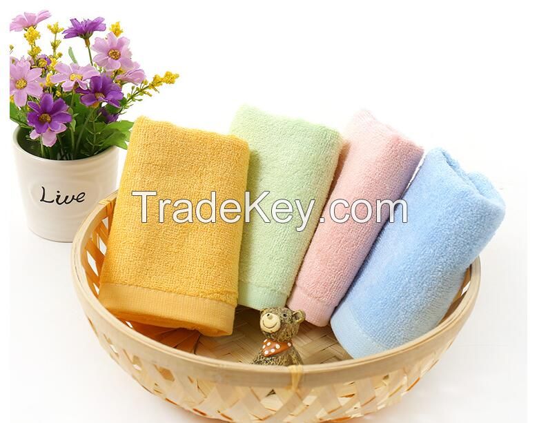 Bamboo fiber face towel, Bamboo towel