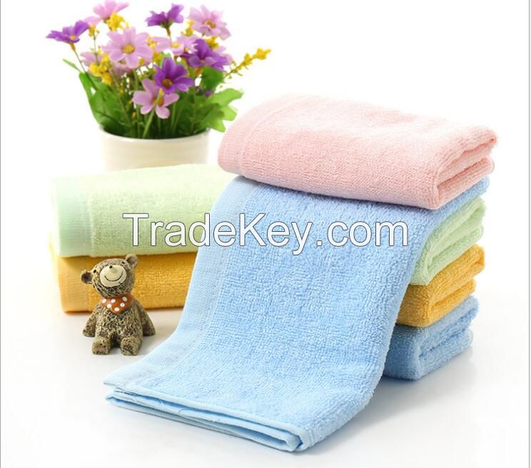 Bamboo fiber face towel, Bamboo towel