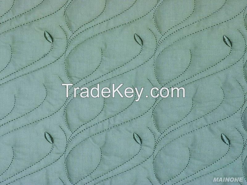 Quilted Lining fabric (polyester taffeta fabric quilted with polyester wadding)