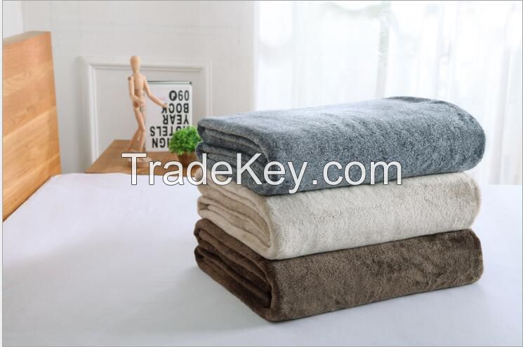 100%polyester flannel blanket,airline blanket,travelling blanket